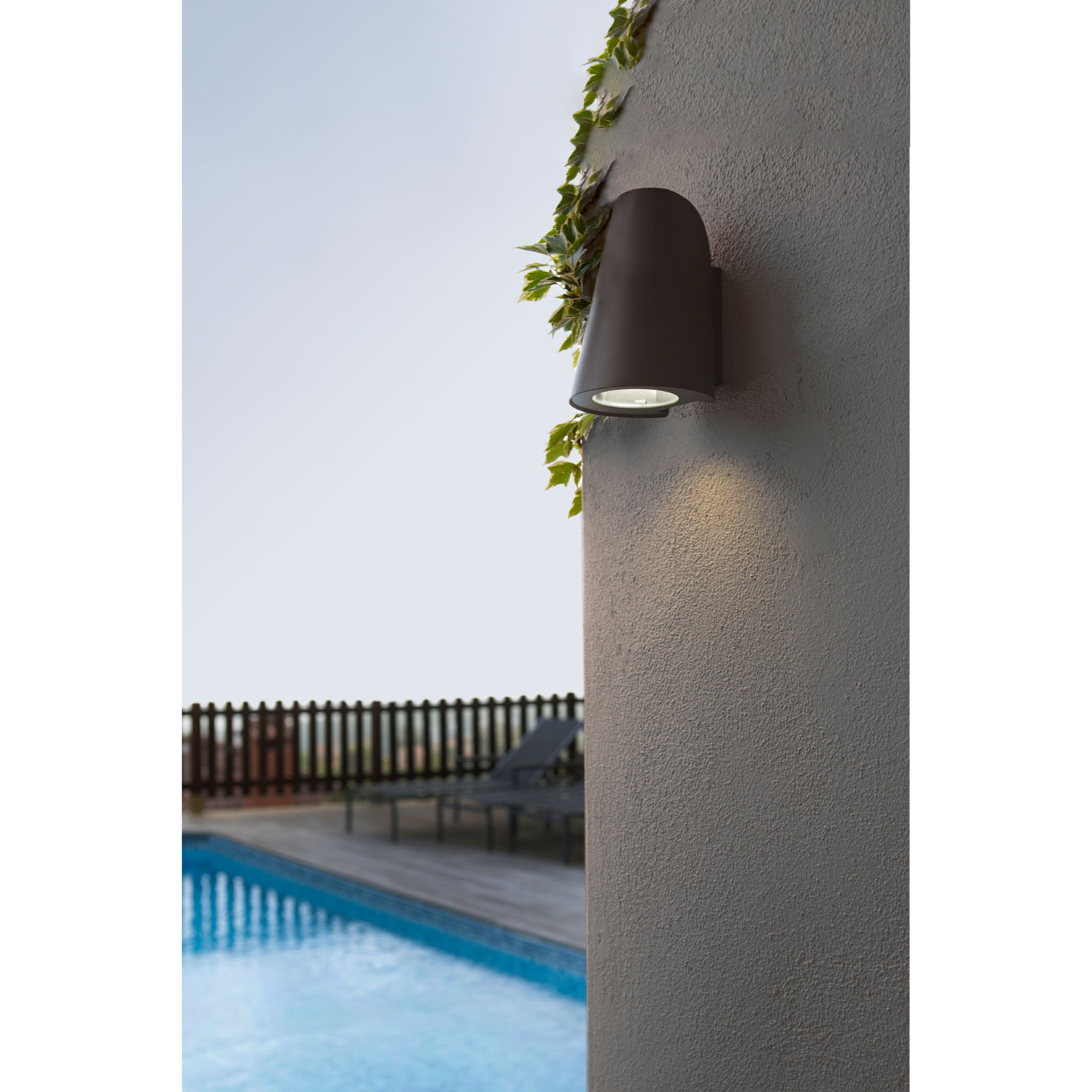 TINIA Lampe applique gris foncé