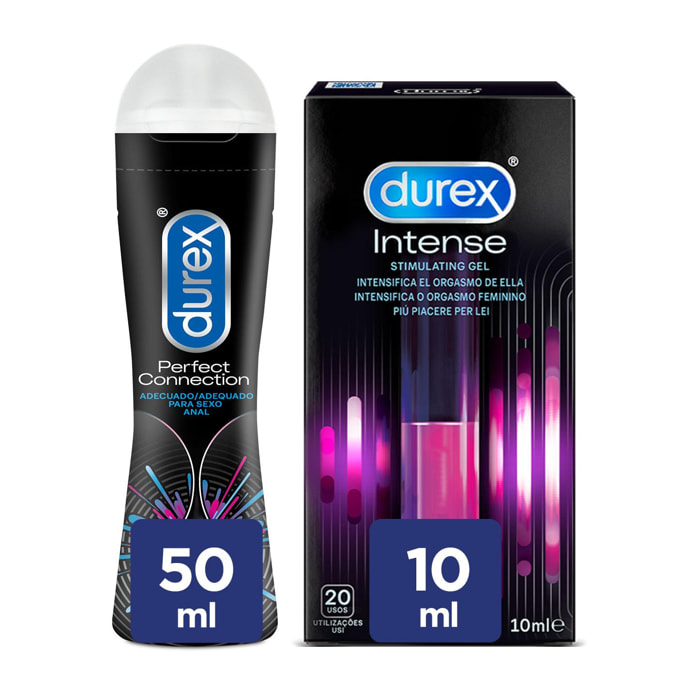 LUBRICANTE PERFECT CONNECTION & GEL INTENSIFICADOR DEL ORGASMO