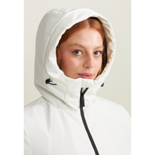 Giacca a vento invernale con cappuccio regolabile