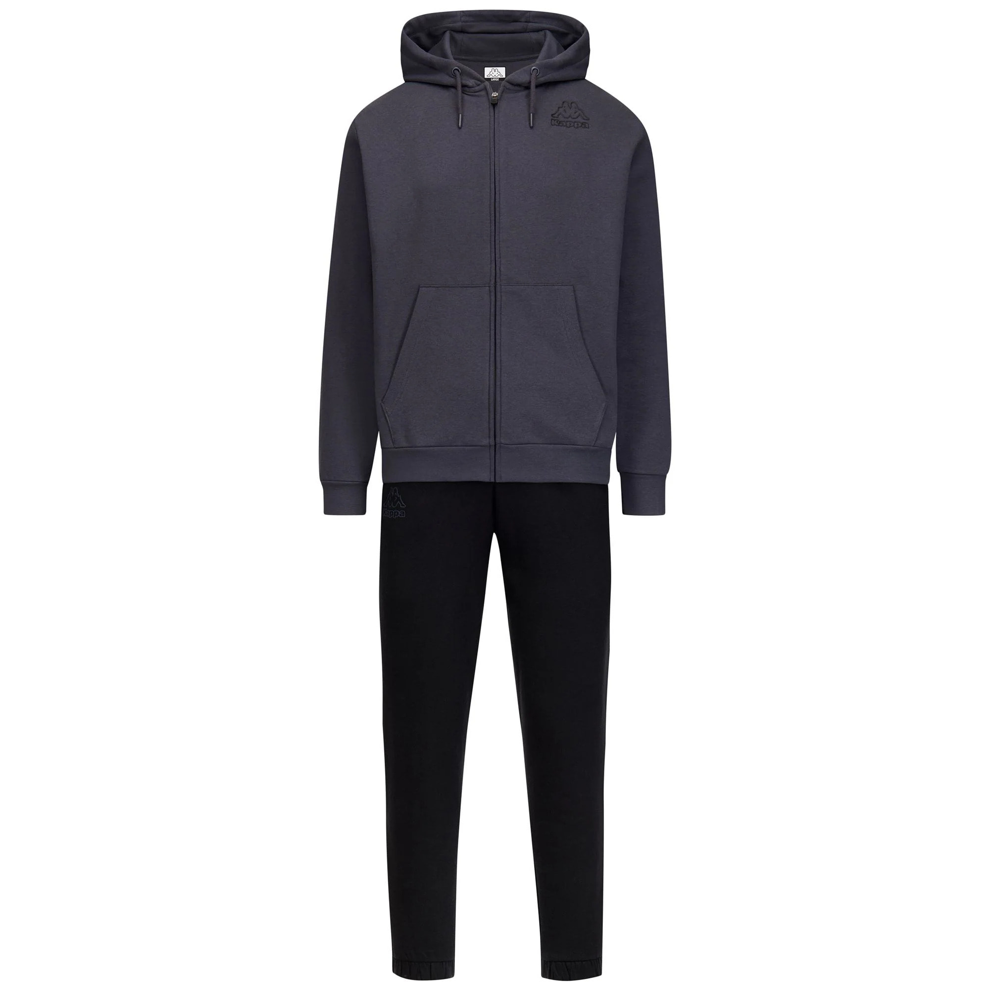 Tute Sportive Kappa Uomo Logo Faedi Grigio