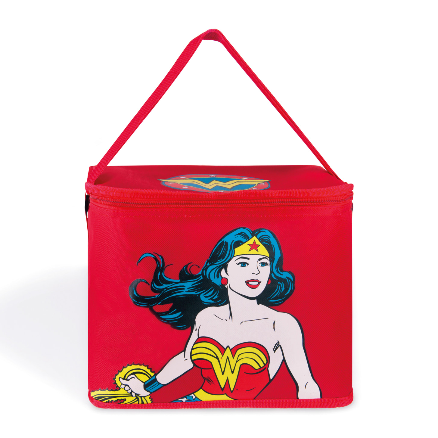 Borsa termica 10 L Excelsa – Supereroi, Poliestere Rosso Wonder Woman