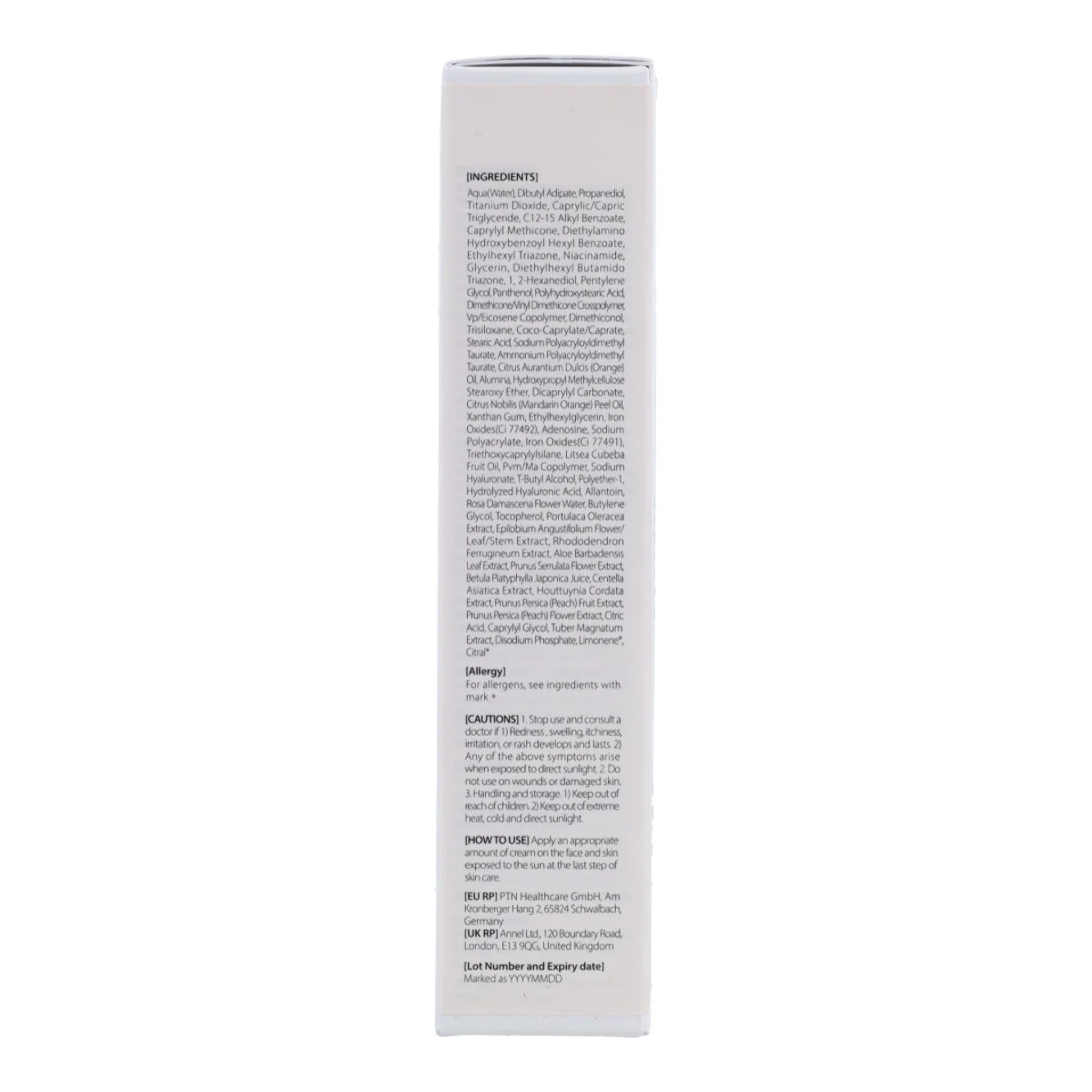 Protector solar Waterfull Tone-Up Sun Cream d'Alba 50 ml