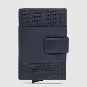 Piquadro Credit card holder case in metal