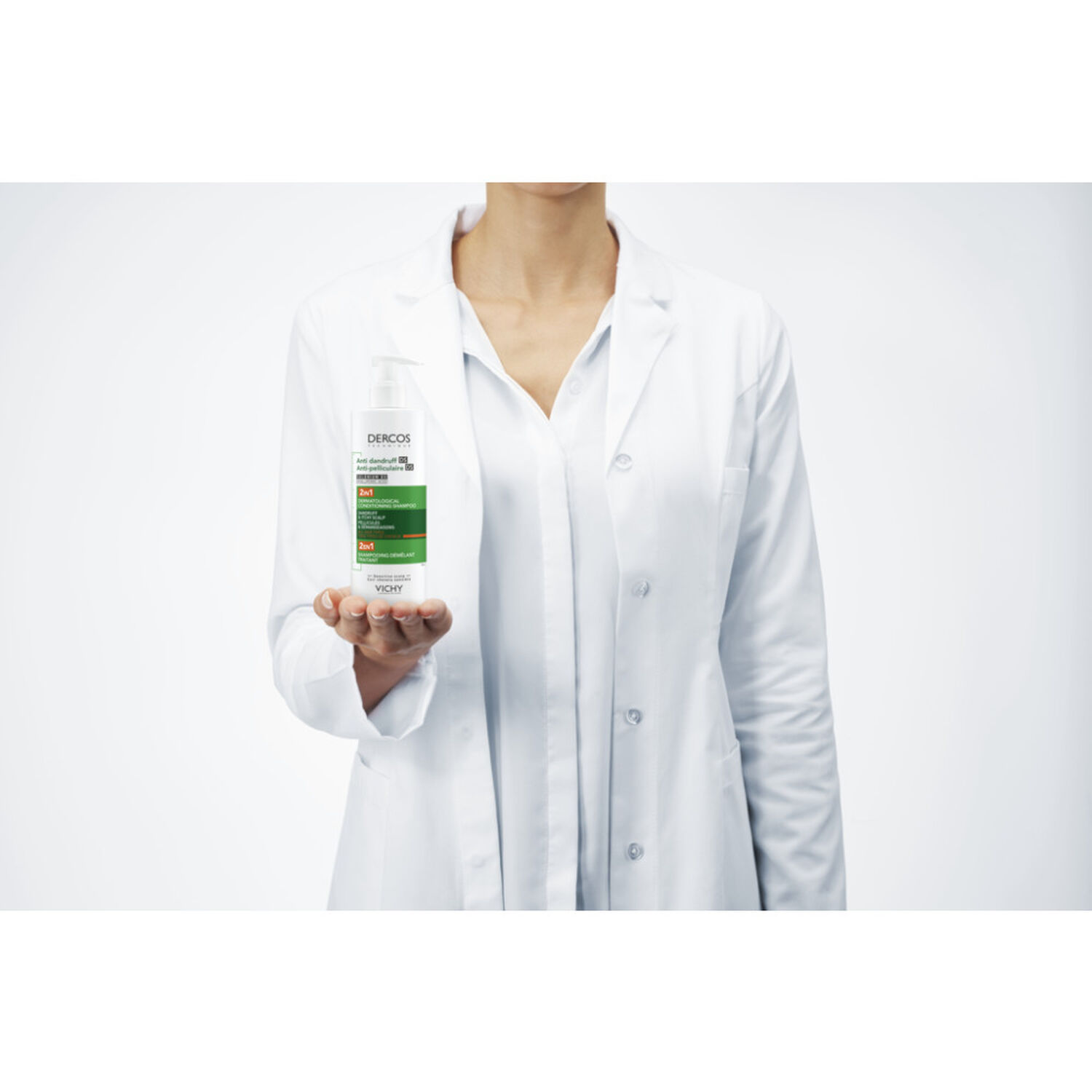 Anti Dandruff - Shampooing Démêlant Traitant Pellicules & Démangeaisons 2en1 Tous Types de Cheveux 390ml