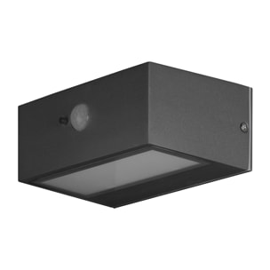 FORLIGHT Top - Aplique Solar Exterior LED 3W. Aplique de Pared con Placa Solar para Jardín y Terraza. Blanco Cálido 3000K. Colo