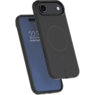 Coque FORCE CASE iPhone Air silicone MagSafe noir