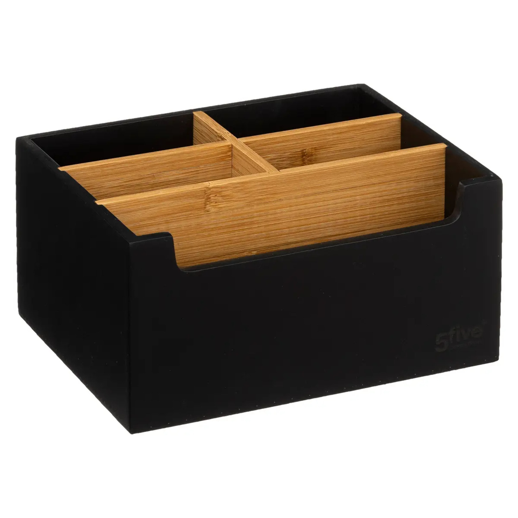 Organiseur 5 compartiments "Naturéo" noir