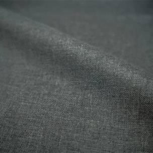 Lot de 2 chaises pour îlot central 66,5 cm en tissu gris foncé - Pipo