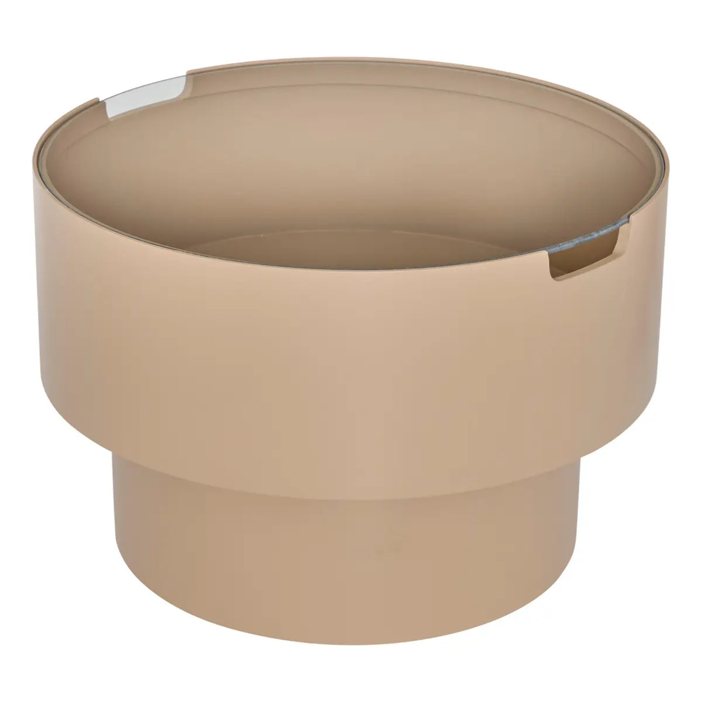 Table d'appoint avec coffre Karun moccha 45x45x30cm