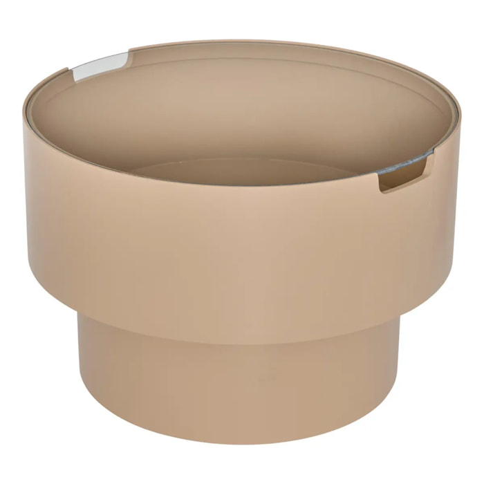 Table d'appoint avec coffre Karun moccha 45x45x30cm