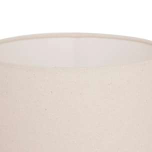 Lampadaire droit secteur Rafa beige H107cm