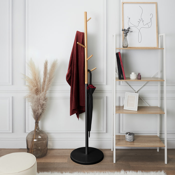 Portemanteau Miko Noir 180cm