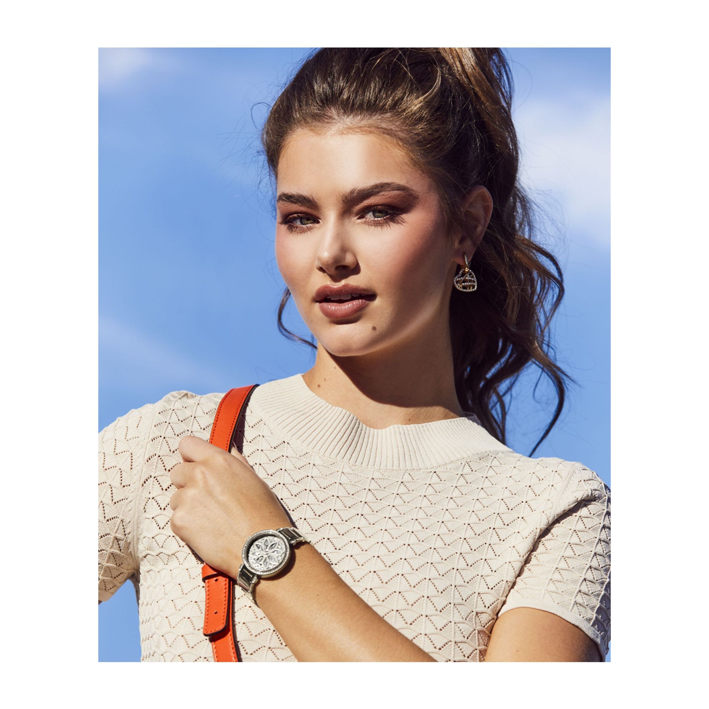 Guess Reloj Analógico De Cuarzo. Gt Lily