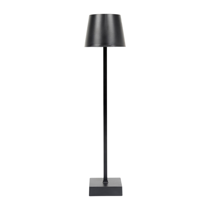 Lampe De Table Noir H45cm Rechargeable Usb