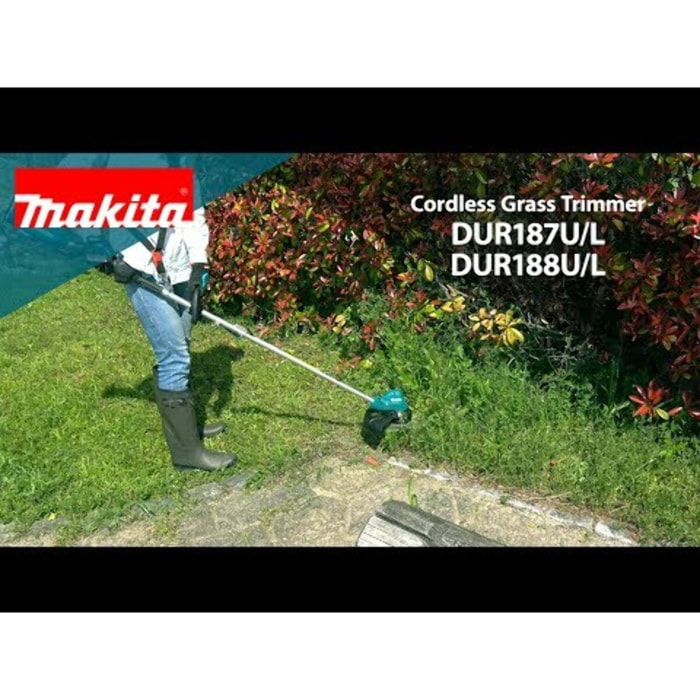 MAKITA Recortadora de Césped 18V Li-ion - Sin batería ni cargador - DUR189Z