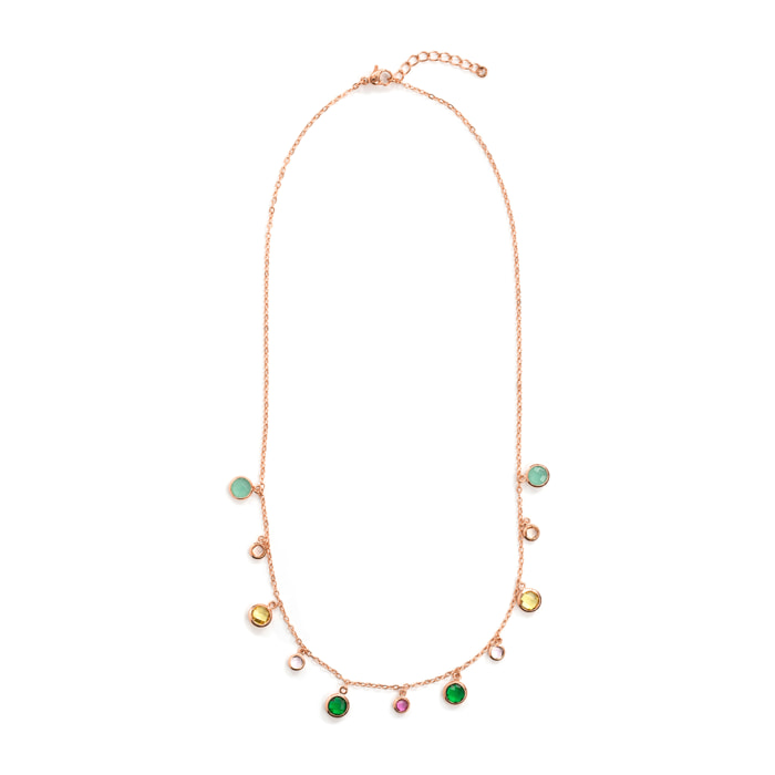 Collar Huis acabado oro rosa 18k