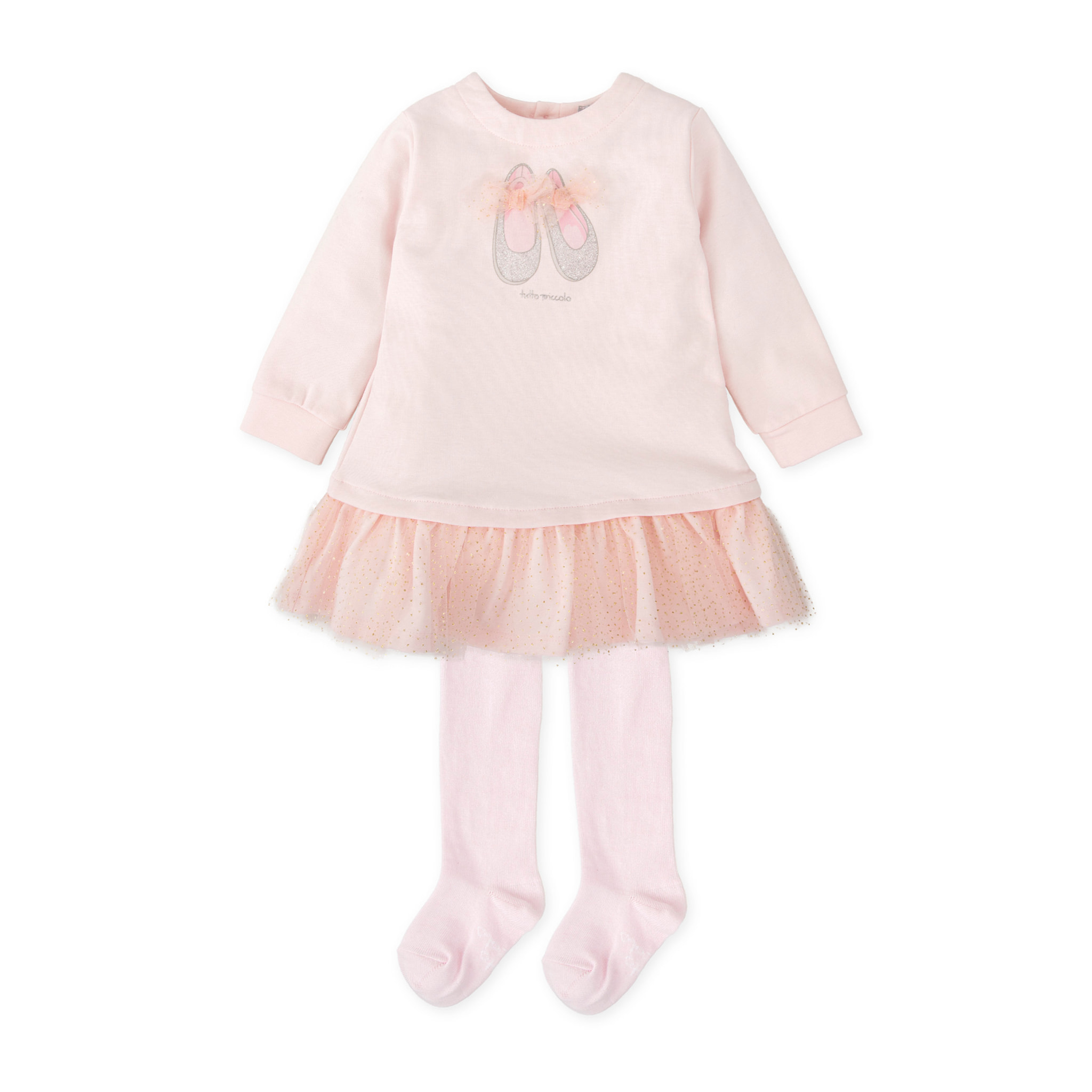 VESTIDO CON LEOTARDOS ROSA - Rosa