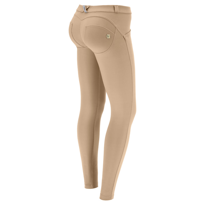 Pantaloni push up WR.UP® in jersey organico vita bassa