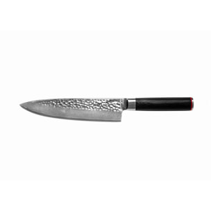 Cuchillo de Chef martillado "Gyuto" - 200mm - Colección Pakka Damascus