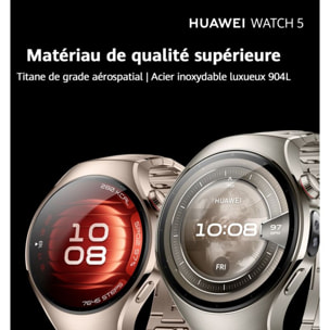 Montre connectée HUAWEI Watch 5 42mm Blanc