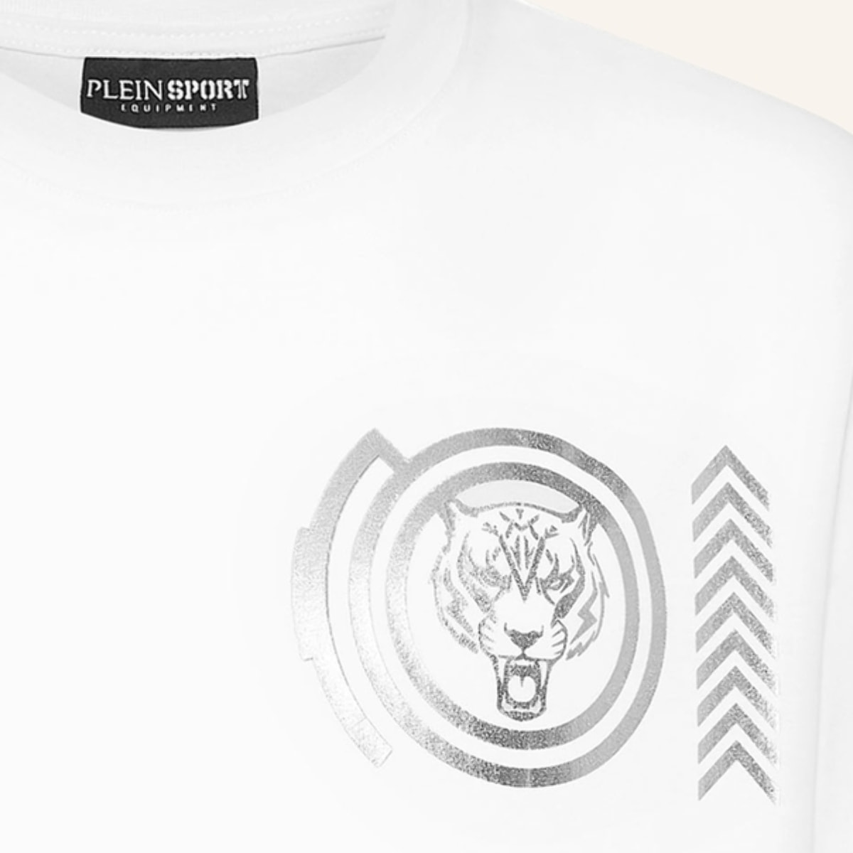 PLEIN SPORT Camiseta Cuello Redondo TIGER