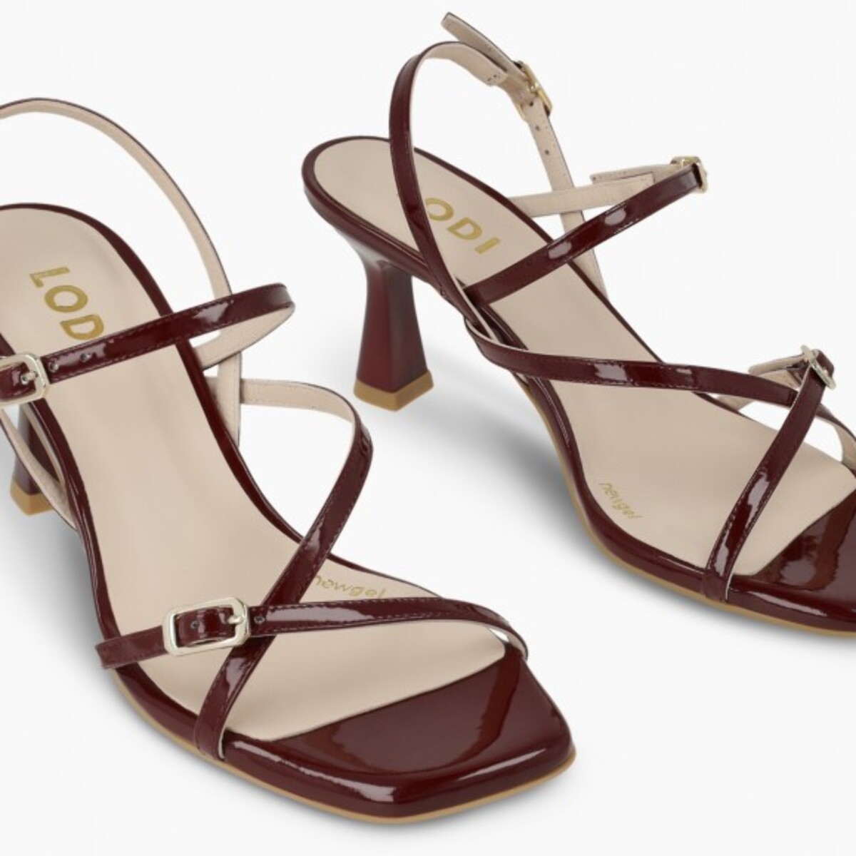 SANDALIAS BURDEOS LASON-PI