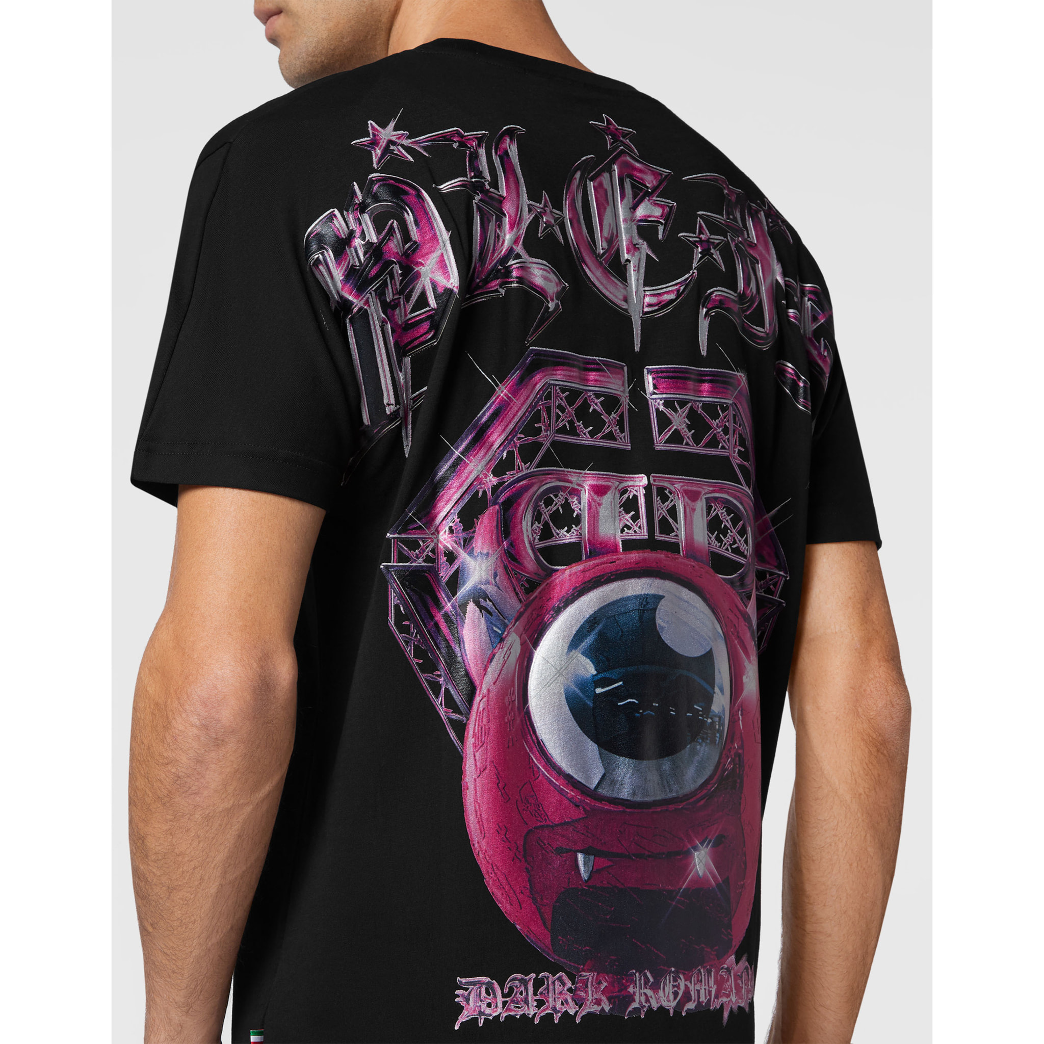 PHILIPP PLEIN T-Shirt Round Neck LIL’ MONSTERS GANG