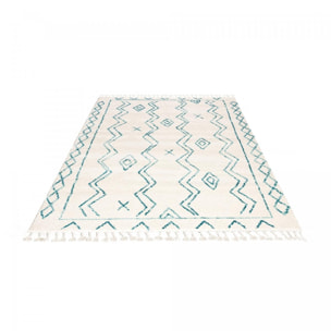 Tapis berbère tissé motif ethnic MANU