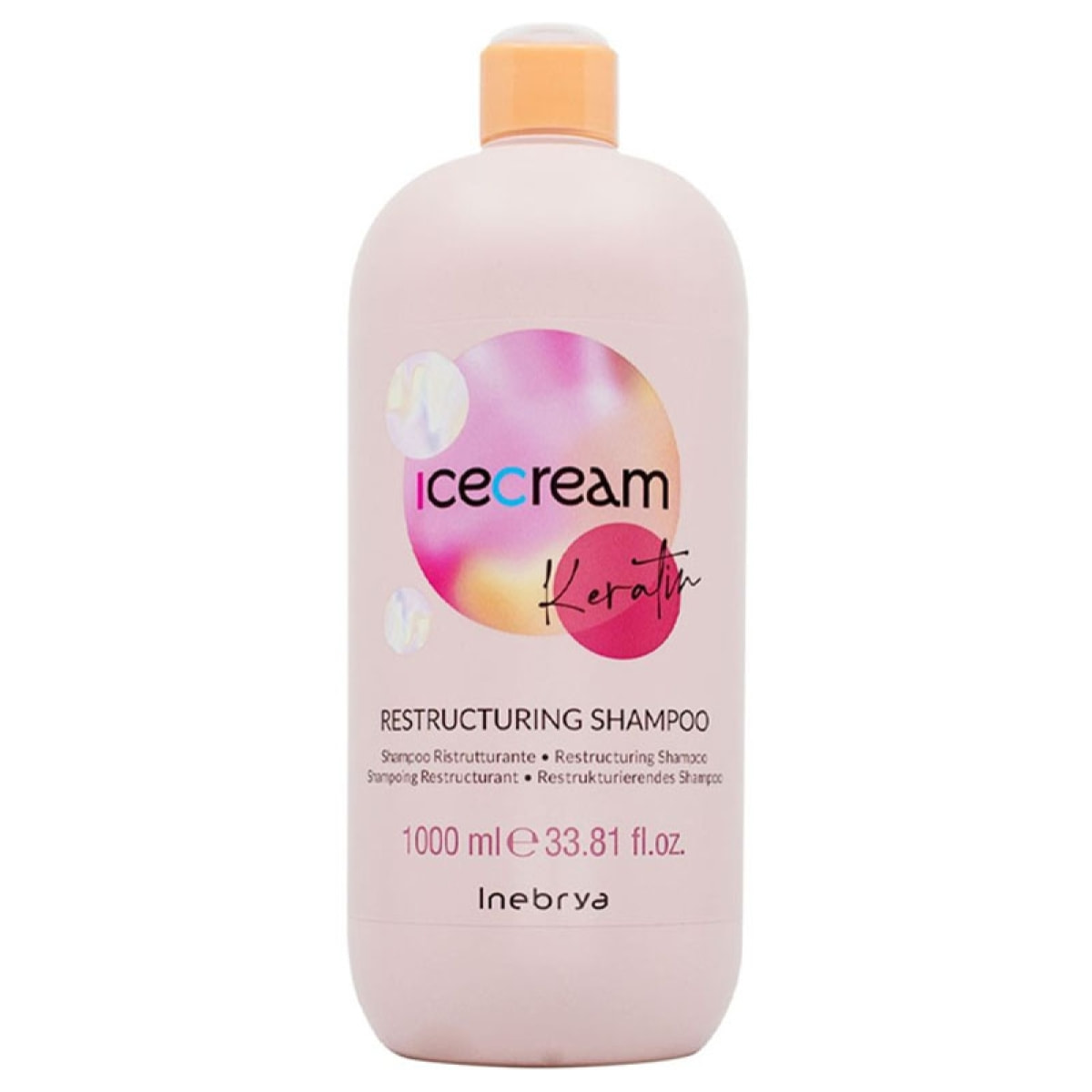 INEBRYA Ice Cream Keratin Restructuring Shampoo 1000ml