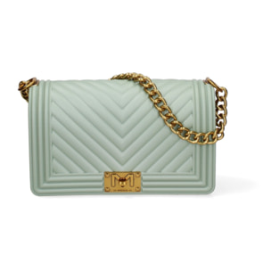 Borsa a mano da donna - Modello False - 100% Pvc - 15.0 x 25.0 x 8.0 cm