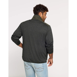 Chaqueta Ligera con Cremallera Caqui - Phu