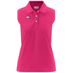 Kappa - Polo Shirts Donna Rosa - Logo Tennis Wws Slim