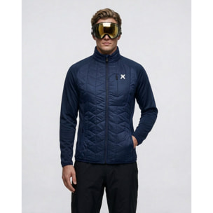Giacca ibrida isolante uomo KUSTOM MOTUS Hybrid Insulated - Blu navy