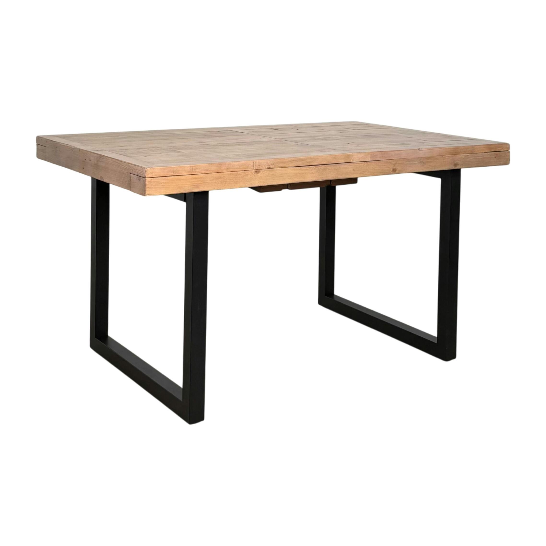 Table extensible 140/180 bois recyclé AUCKLAND