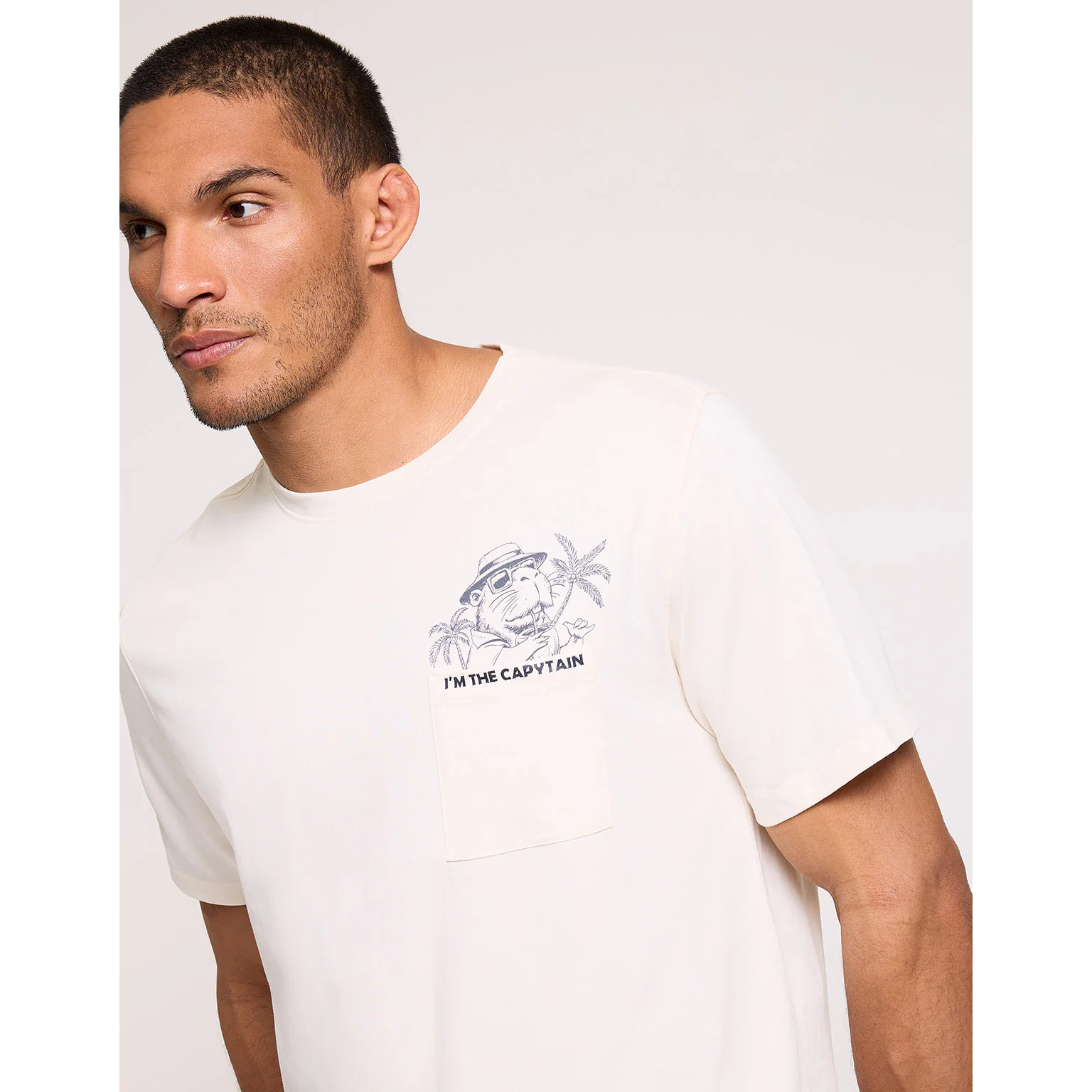Camiseta Manga Corta Blanco - Saraceno