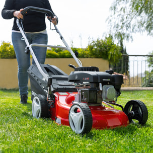 Cortacésped gasolina motor de 4 tiempos 139cc y 5cv - Greencut GLM690X