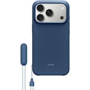 Coque BEATS iPhone 17 Pro Magsafe standBleu basalte