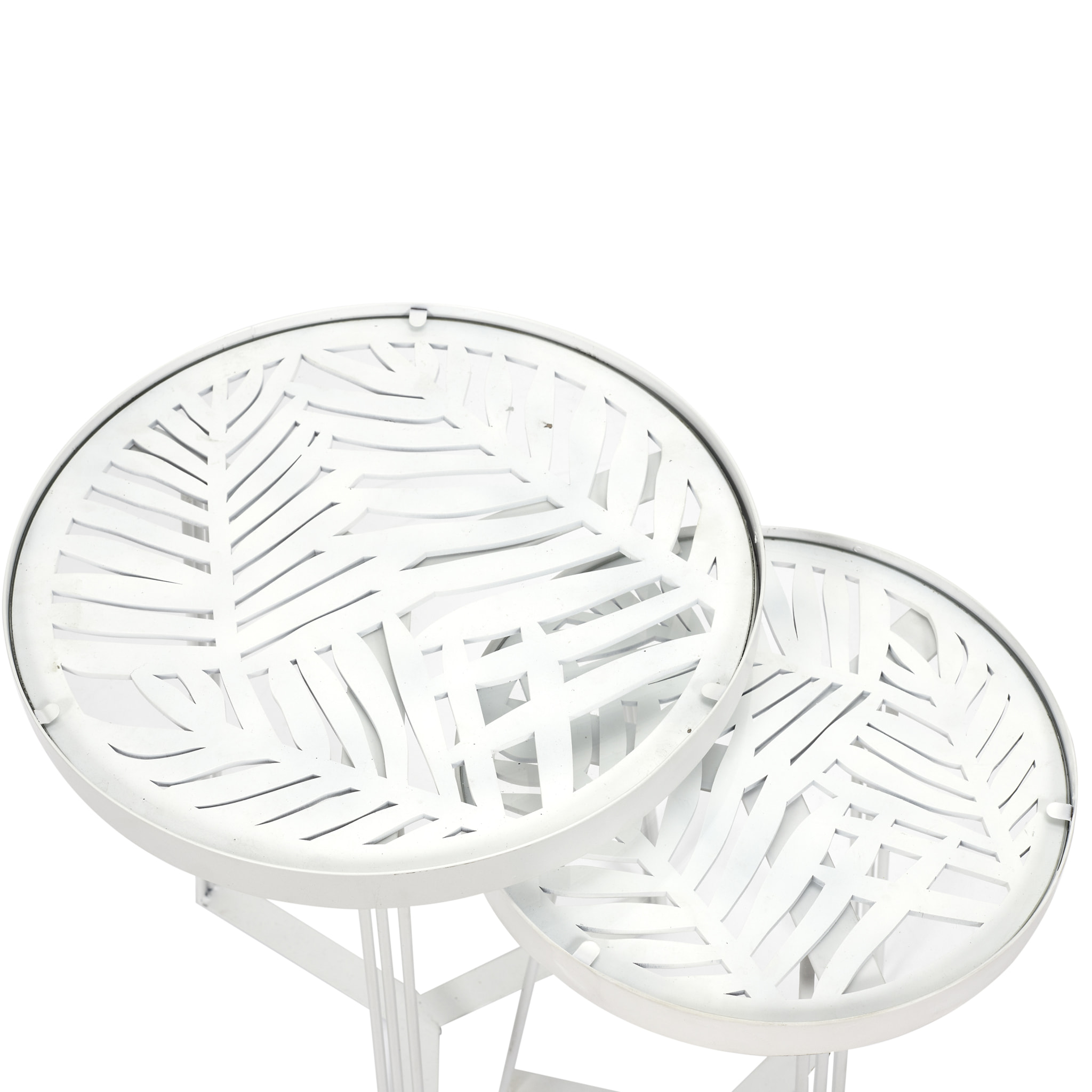 Table Gigogne Wild Blanc X2
