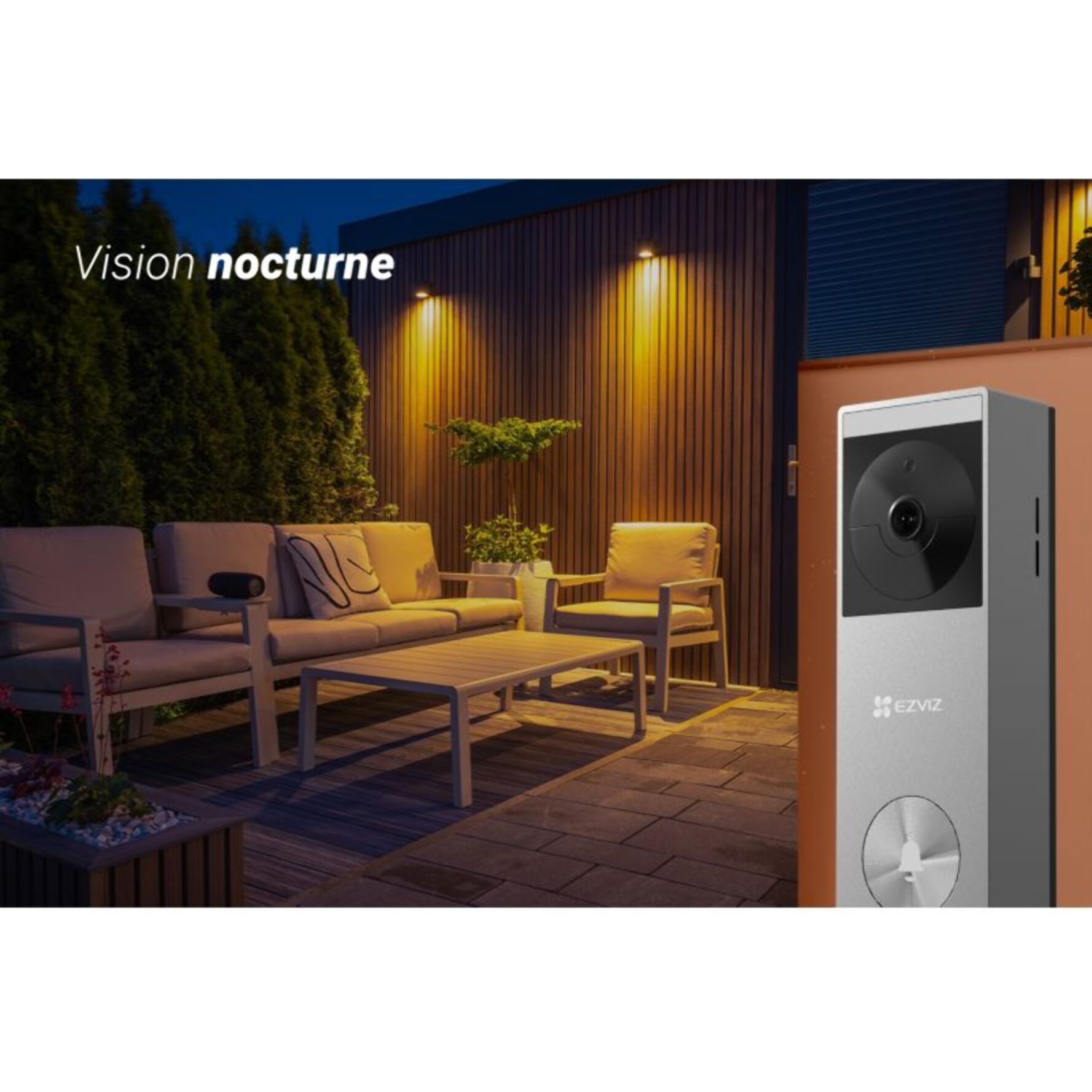 Sonnette vidéo EZVIZ EP3X Pro+CH1 Kit