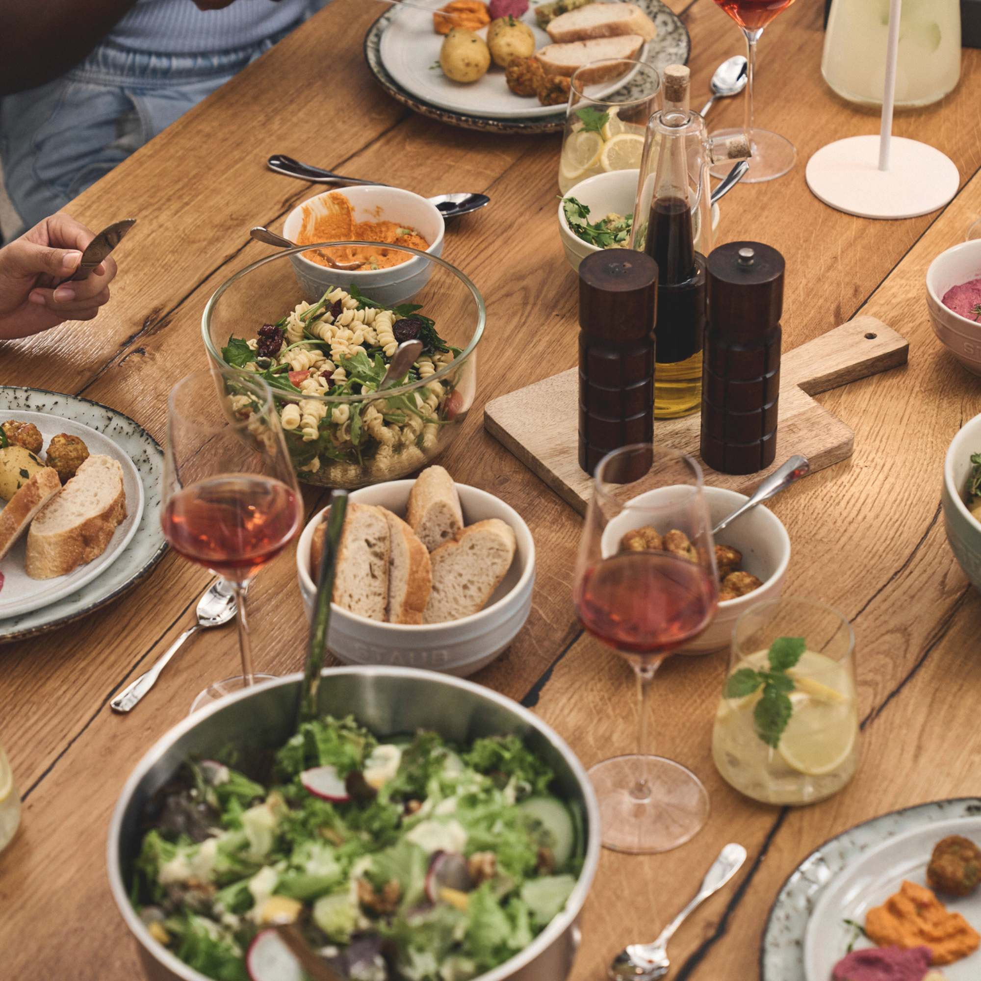 Bol sous vide L / 24 cm, Acier inoxydable, Argent