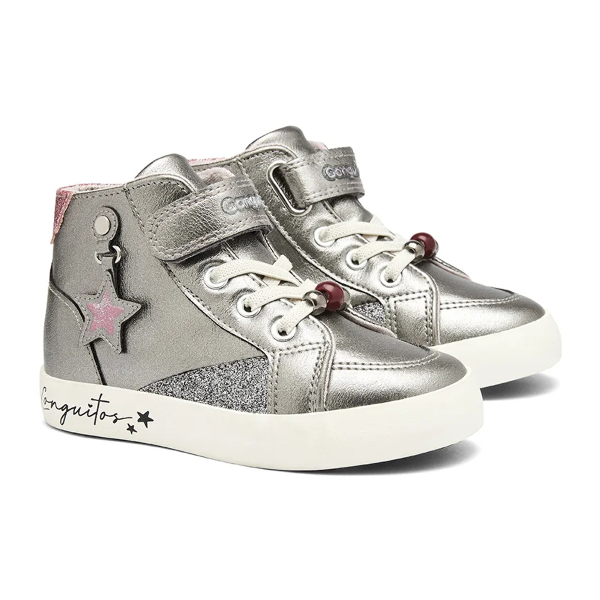 Zapatillas Altas De Niña Con Estrella