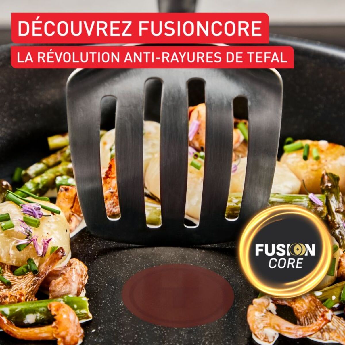 Poêle TEFAL EXCELLENCE + CERAM 28cm