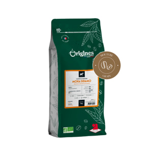 Café Bio - Moka Sidamo - Pur Arabica - Grain 1kg