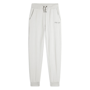Pantalone Donna in Felpa Viscosa con Logo FREDDY in Strass
