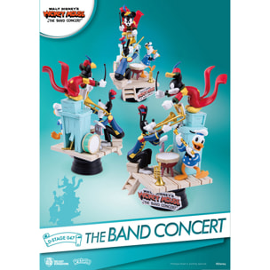 Mickey Mouse Statua Concerto della Band D-Stage Diorama Figura 16cm BeastKingdom