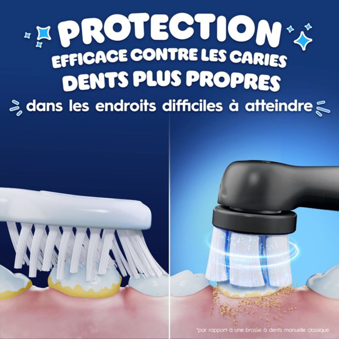 Brossette dentaire ORAL-B Gentle Care Spiderman x3
