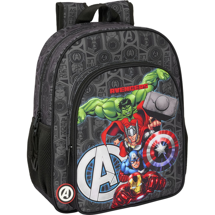 Mochila junior adapt.carro avengers "vendetta"