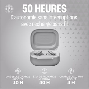 Ecouteurs JBL Live Flex 3 Argent