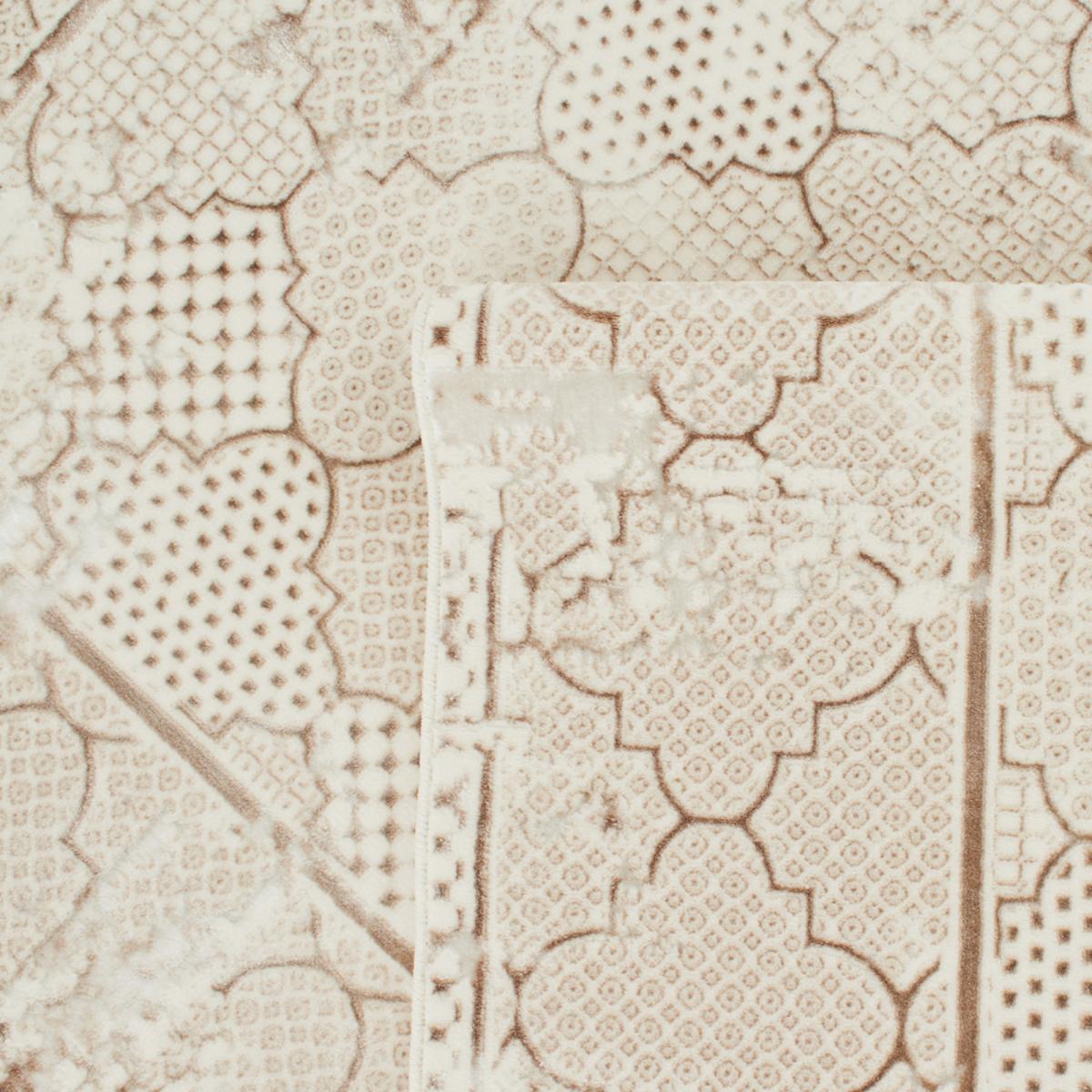 Tapis salon et chambre tissé motif fresque RANU