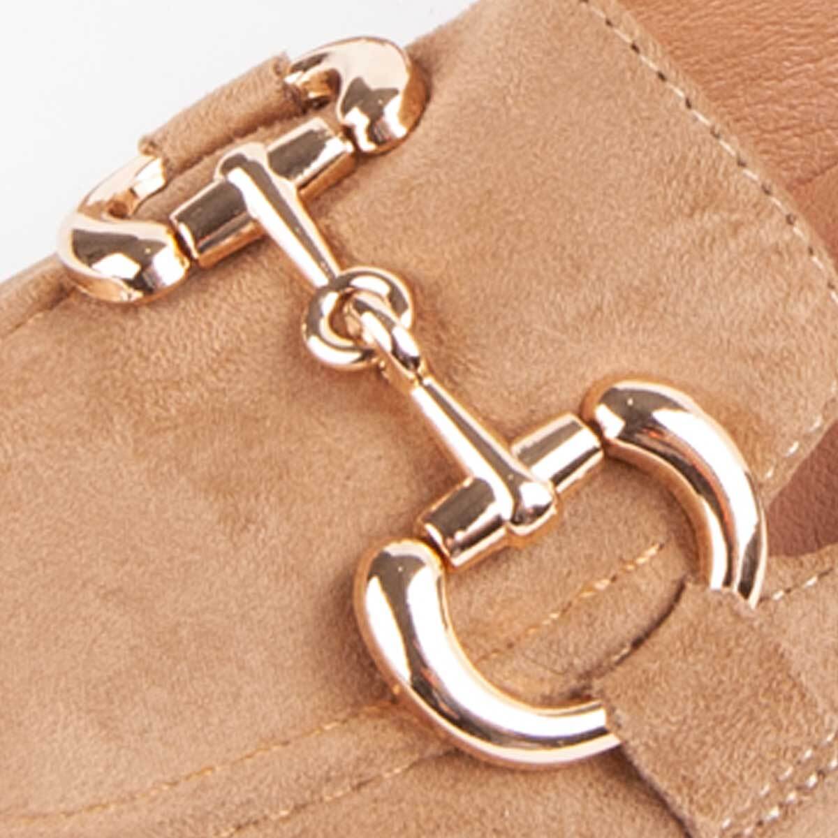 Zapato De Tacón - Marron - Altura: 6 Cm